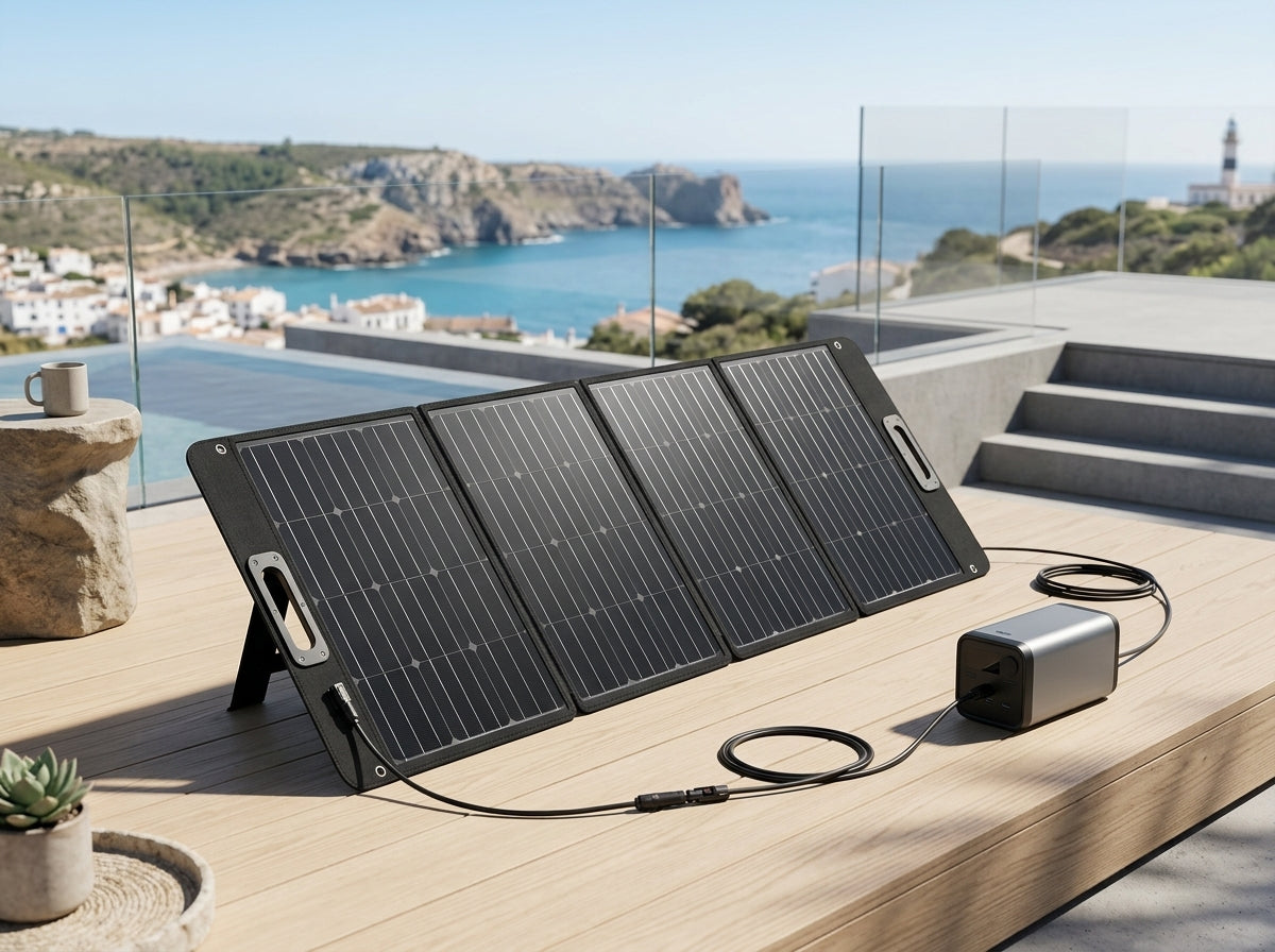 Kit solaire pliable 800W sur balcon parisien : cas client et économies réelles